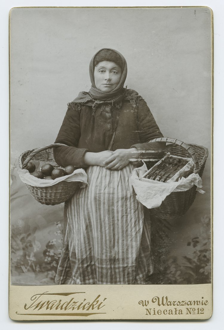 Typy warszawskie - przekupka