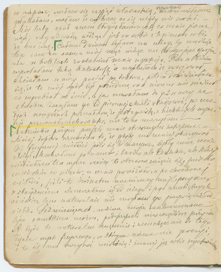 Drugi tom rękopisu pamiętnika Marii Jadwigi Strumff p.t. 'Badania życia i ludzi'