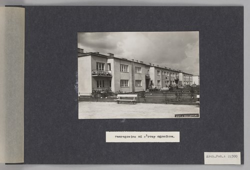 Plansza terenów objętych kredytowaniem na Wystawie Budowlano-Mieszkaniowej na Kole