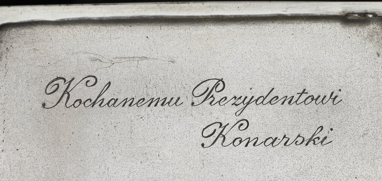 Papierośnica Stefana Starzyńskiego