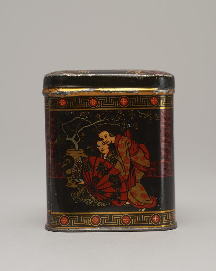 Pudełko po herbacie "z Kopernikiem"