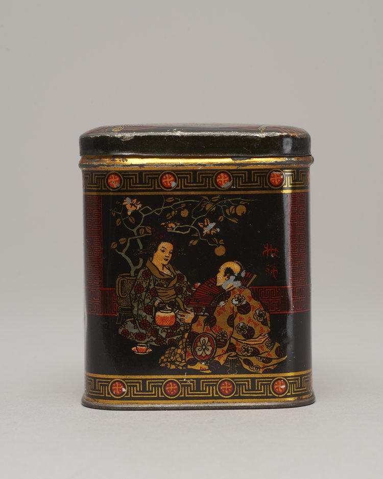 Pudełko po herbacie "z Kopernikiem"