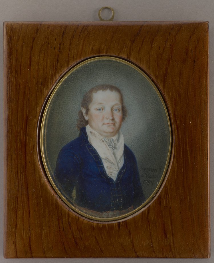 Portret mężczyzny (miniatura)