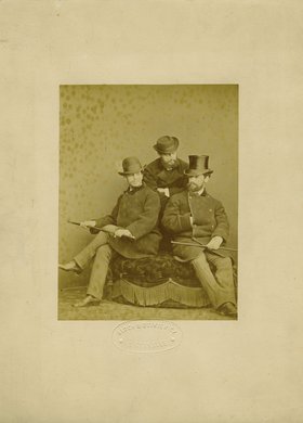 Portret braci Kronenbergów: Leopolda Juliana, Stanisława Leopolda i Władysława Edwarda