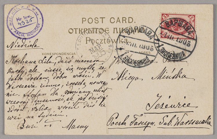 Pomnik Adama Mickiewicza nocą