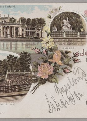 Mozaika widoków z Łazienek