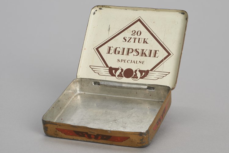 Pudełko po papierosach Egipskie Specjalne