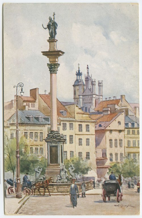 Kolumna Zygmunta III Wazy przy placu Zamkowym