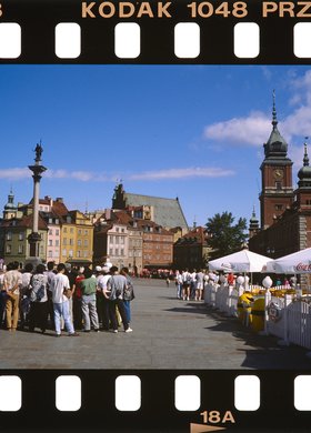 Wycieczka na placu Zamkowym