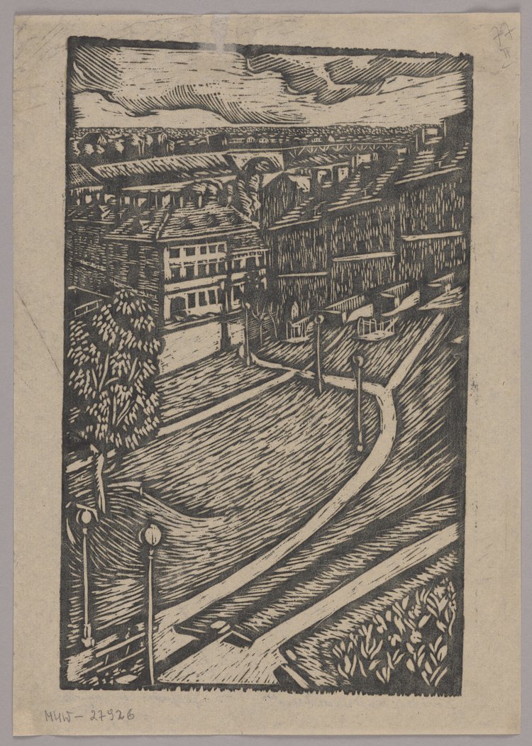 Z osiedla mariensztackiego