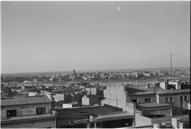 Panorama Powiśla i Pragi