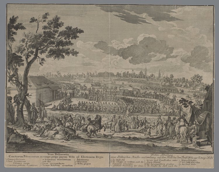 Elekcja Augusta II na Woli 27 czerwca 1697 r.