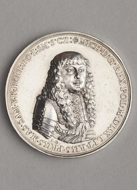 Michał Korybut Wiśniowiecki. Medal koronacyjny