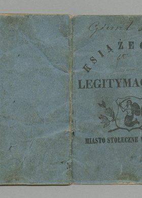 Książeczka legitymacyjna Ksawerego Gierszta