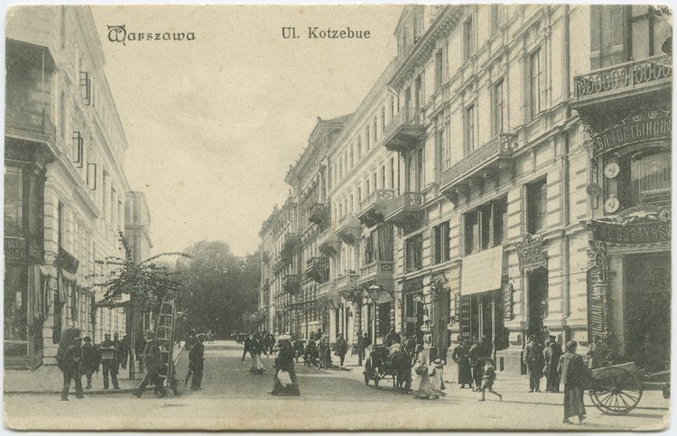 Ulica Pawła Kotzebue (obecnie Aleksandra Fredry)