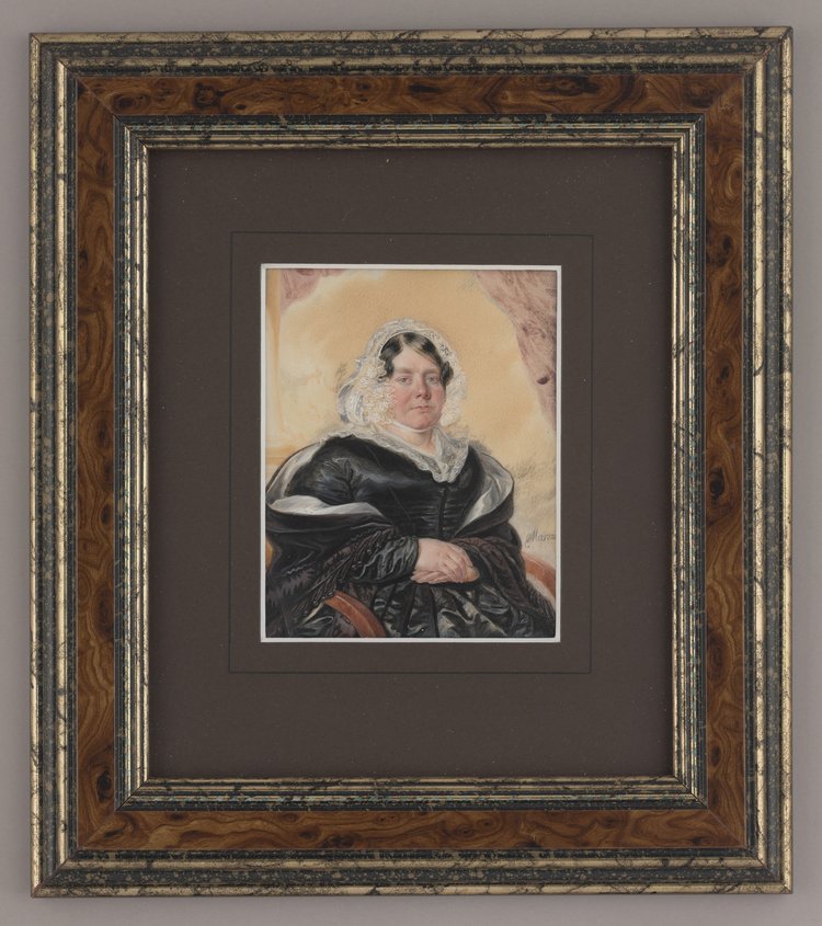 Portret Marianny z Morawskich Kulczyckiej (miniatura)