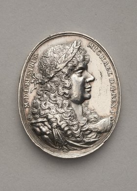 Michał Korybut Wiśniowiecki. Medal koronacyjny