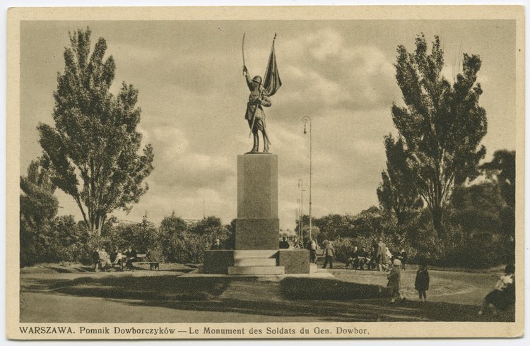 Pomnik Dowborczyków przy Wybrzeżu Kościuszkowskim