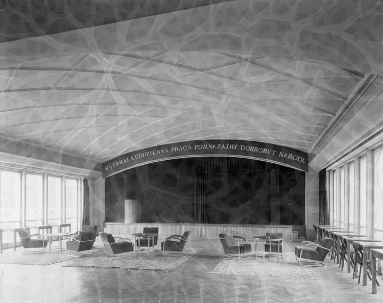 Biurowiec Metalexportu, wnętrze