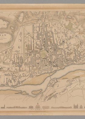 Warsaw (Warszawa), skala ok. 1:16 700