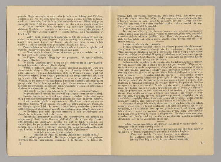 Broszura Aleksandra Kraushara [naprawdę Aleksandra Maliszewskiego] p.t. Warszawa i Warszawka w okresie przedpowstaniowym