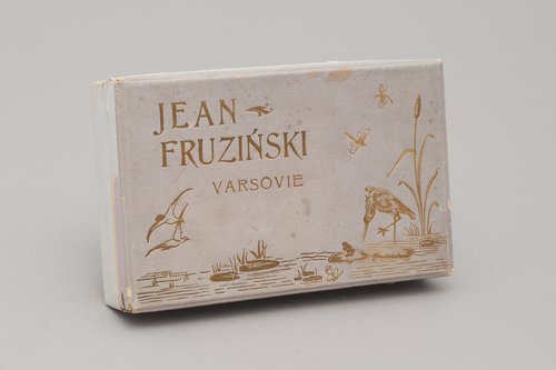 Pudełko z dekoracją secesyjną firmy Jan Fruziński