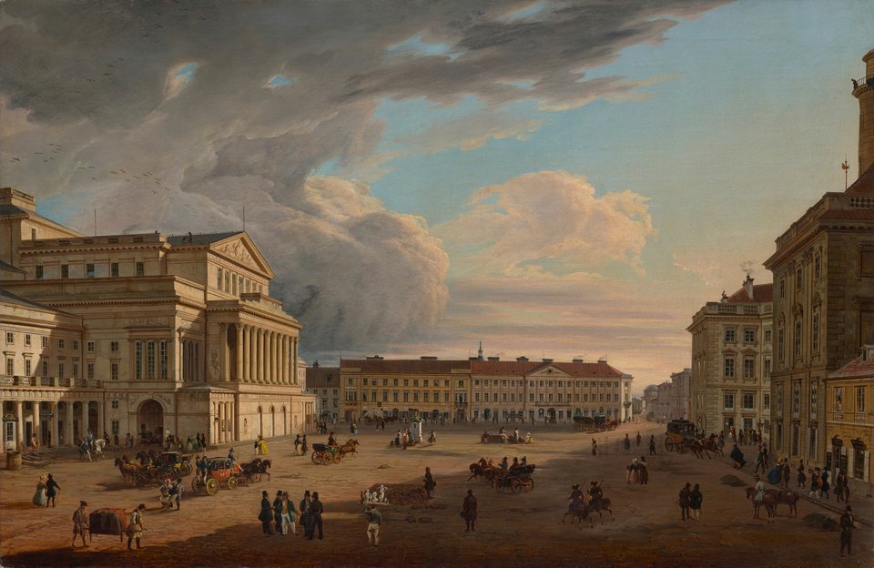 Plac Teatralny, Marcin Zaleski, 1838