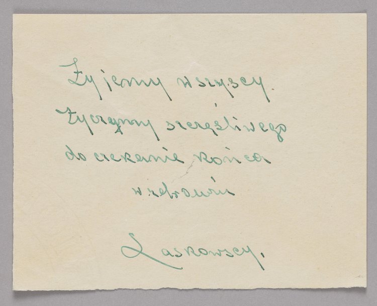 List w kopercie z okresu Powstania Warszawskiego wysłany dzięki Poczcie Harcerskiej Armii Krajowej