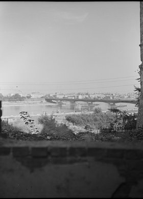 Widok na Wisłę i most Śląsko-Dąbrowski