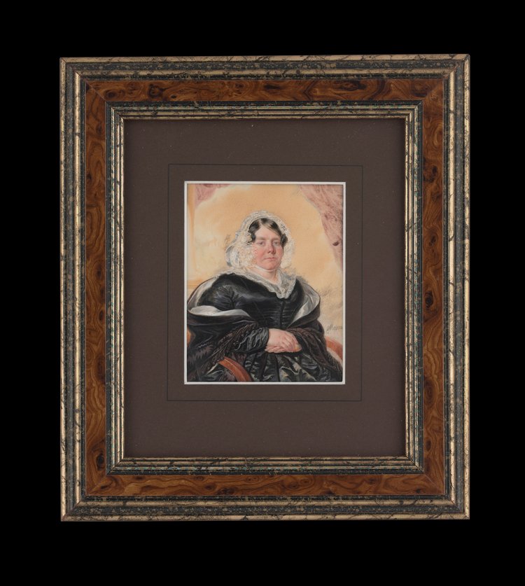 Portret Marianny z Morawskich Kulczyckiej (miniatura)