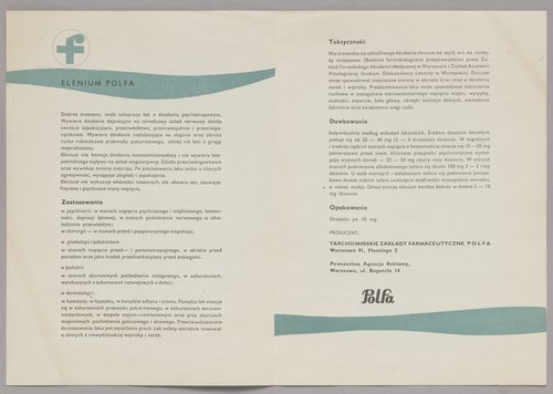 Ulotka informacyjna leku Elenium