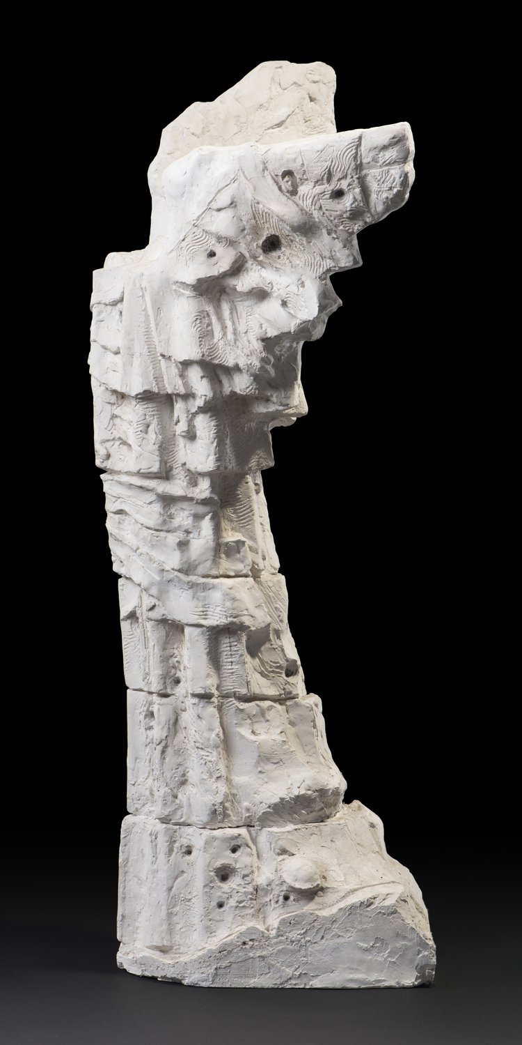 Uskrzydlona Kolumna I (Model pomnika Bitwy o Monte Cassino w Warszawie)