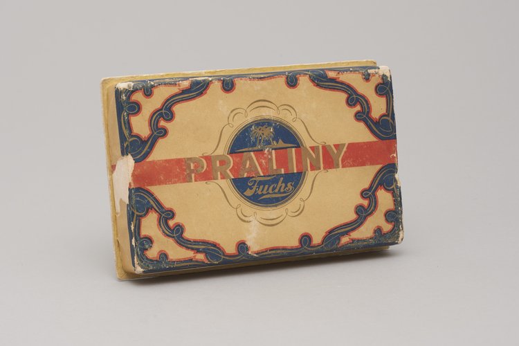 Pudełko po pralinach firmy Fuchs