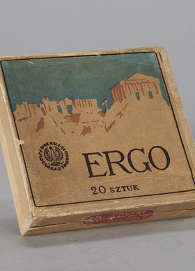 Pudełko po papierosach Ergo