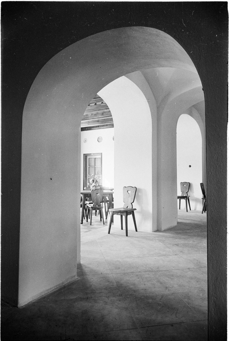 Dziekanka, widok sali na parterze