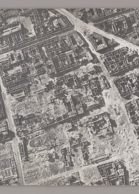 Fotoplan Warszawy, fragment Śródmieścia