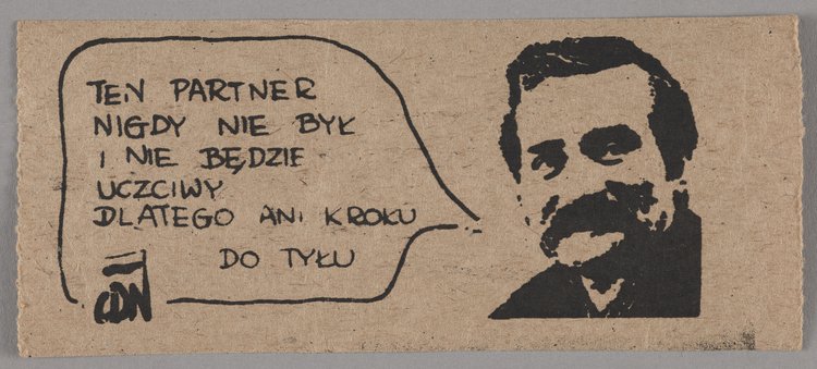 Ten partner nigdy nie był i nie będzie uczciwy dlatego ani kroku do tyłu