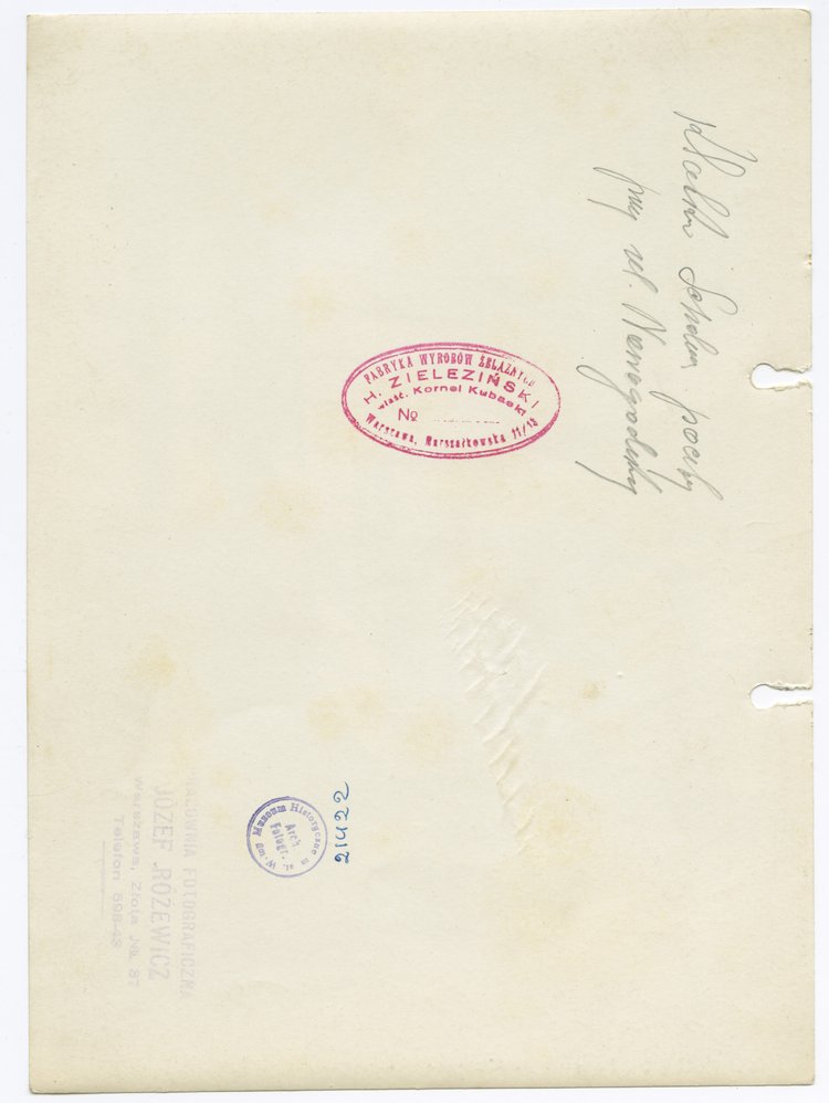 Gmach poczty przy ulicy Nowogrodzkiej. Klatka schodowa