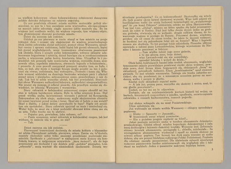 Broszura Aleksandra Kraushara [naprawdę Aleksandra Maliszewskiego] p.t. Warszawa i Warszawka w okresie przedpowstaniowym