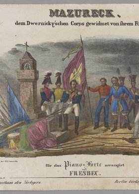 Mazureck. Dem Dwernicky'schen Corps gewidmet von ihrem Führer (Mazurek poświęcony korpusowi Dwernickiego)