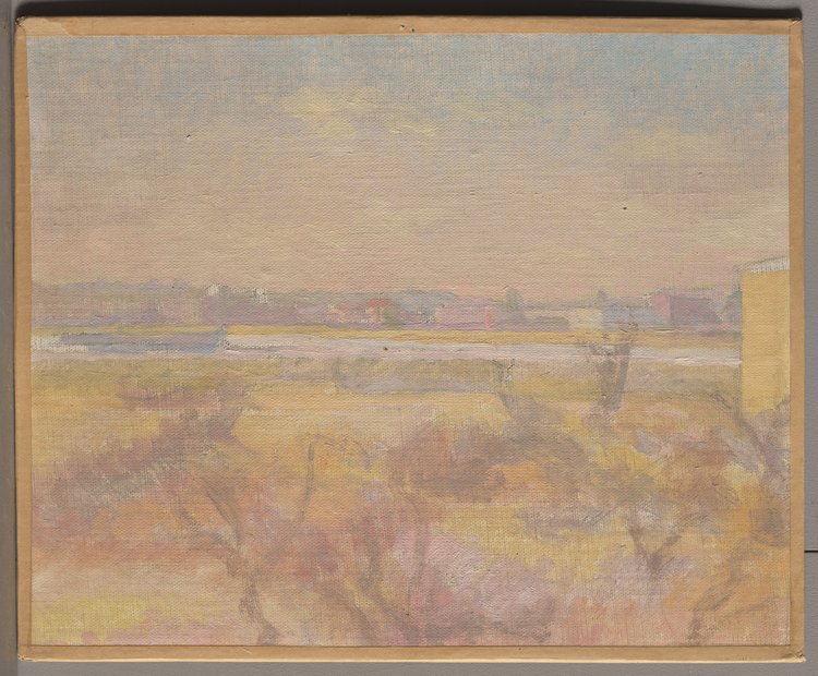 Szkic z Saskiej Kępy