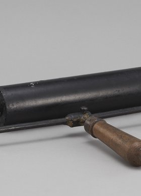 Wałek z jednym uchwytem do nakładania farby drukarskiej