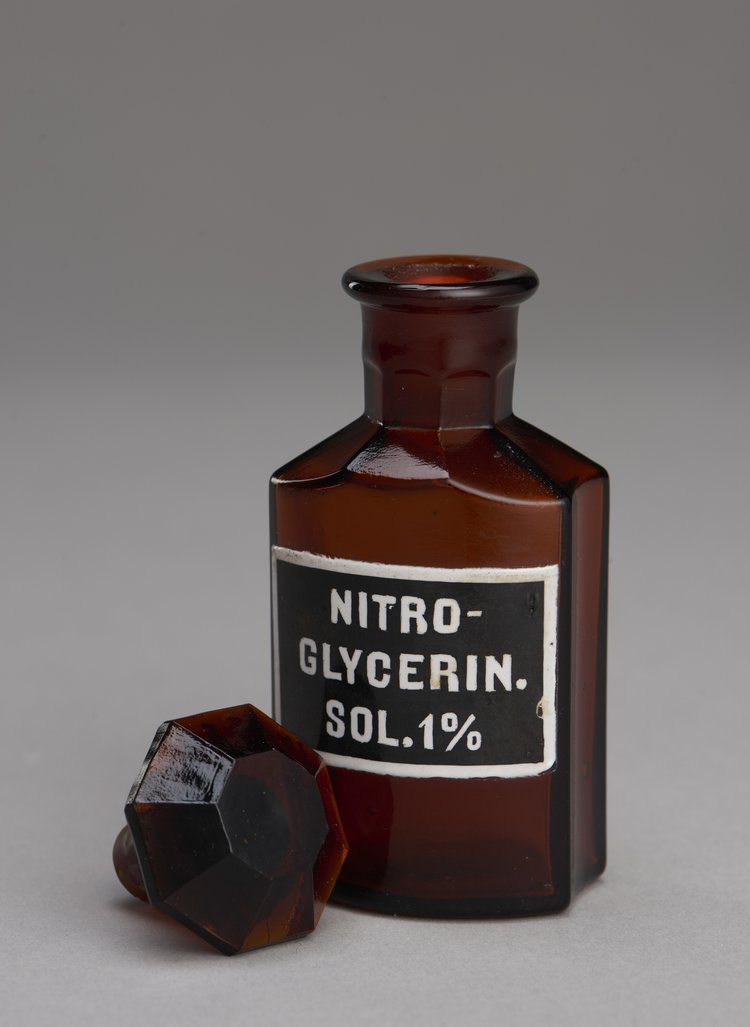 Butelka "NITRO- GLYCERIN. SOL. 1%"