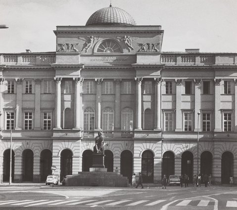 Staszic Palace, the seat of the Polish Academy of Sciences