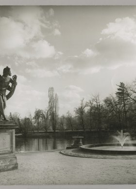 Taras pałacu Na Wyspie w Łazienkach