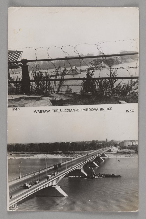 Most Kieredzia i most Śląsko Dąbrowski 1945-1950