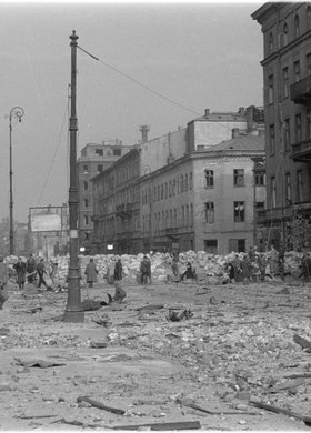 Barykada na ulicy Marszałkowskiej