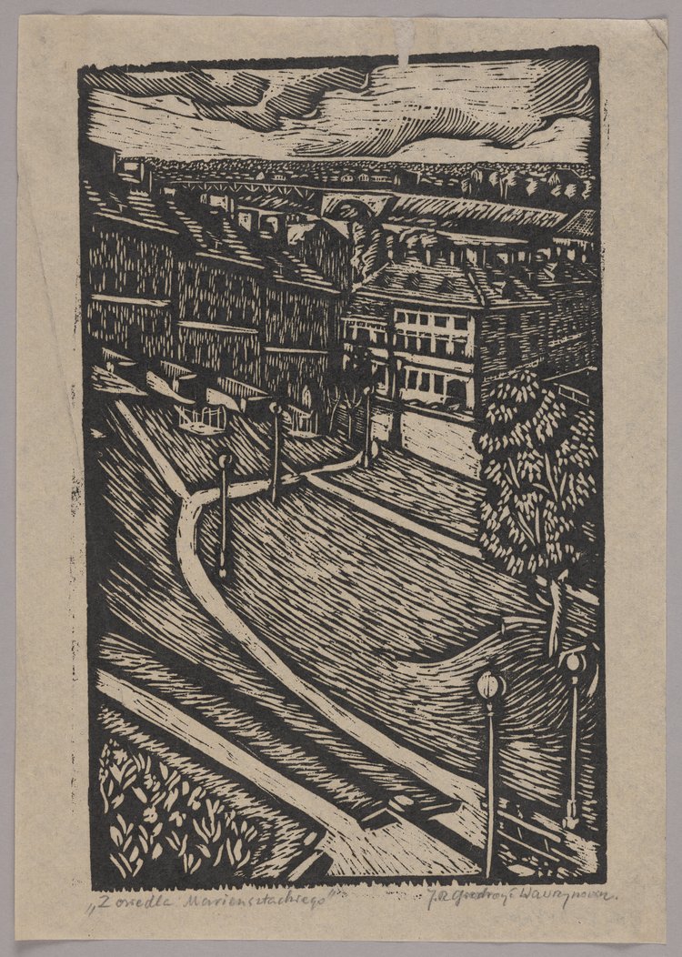 Z osiedla mariensztackiego