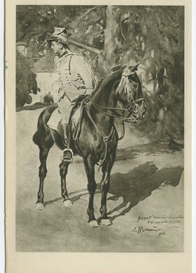 Stanisław Grzmot-Skotnicki - komendant II szwadronu I Dywizjonu Kawalerii Polskiej