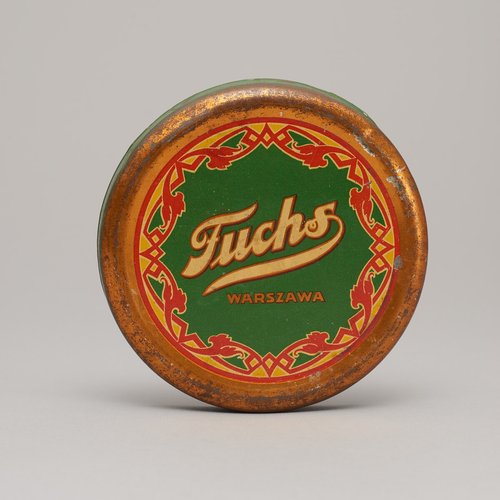 Puszka po karmelkach firmy Fuchs